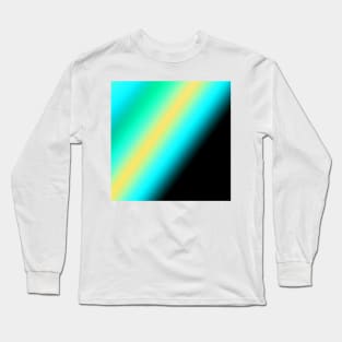 blue green abstract texture background Long Sleeve T-Shirt